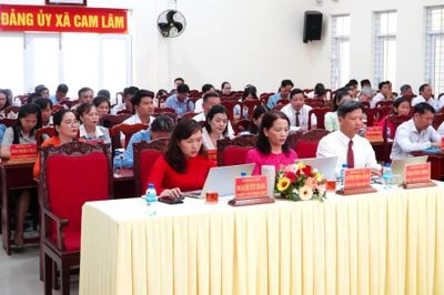 Hội nghị Ban Chấp hành Đảng bộ xã Cam Lâm lần thứ 8