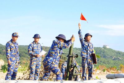 Lữ đoàn 957, Vùng 4 Hải quân tổ chức bắn đạn thật kiểm tra kết thúc huấn luyện giai đoạn 2