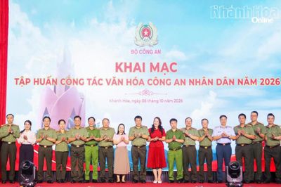 Bộ Công an khai mạc lớp tập huấn công tác văn hóa trong Công an nhân dân năm 2026