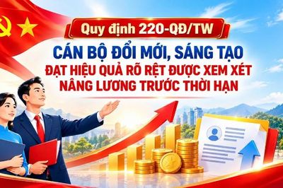 Nếu có đề xuất mang lại hiệu quả rõ rệt, cán bộ được xem xét bố trí vào ngạch cao hơn theo vị trí việc làm, nâng bậc lương trước thời hạn