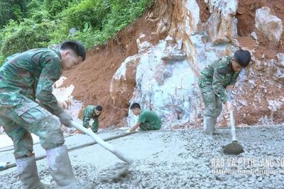 “Bộ đội Cụ Hồ” xây dựng nông thôn mới