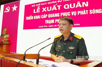 Xuất quân triển khai cáp quang phục vụ các trạm phủ lõm