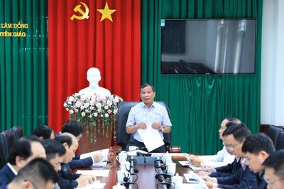Khối thi đua số 1 tỉnh Lâm Đồng chốt thời gian tổ chức hội thao năm 2026
