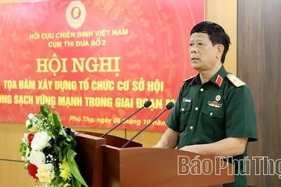 Xây dựng tổ chức cơ sở Hội Cựu chiến binh trong sạch, vững mạnh