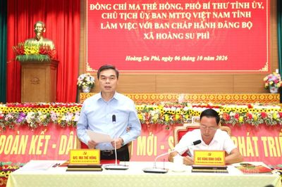 Hoàng Su Phì tập trung thực hiện các chỉ tiêu, nghị quyết gắn với trách nhiệm người đứng đầu