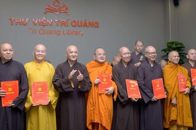 TP.HCM: Trao quyết định đến một số tiểu ban phục vụ Đại hội đại biểu Phật giáo toàn quốc lần thứ X