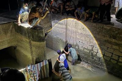 Tìm thấy thi thể người đàn ông Quảng Ngãi bị nước cuốn vào cống chìm