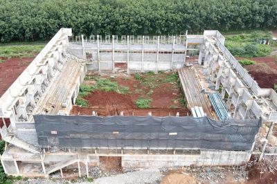 Đắk Lắk: Nhiều vị trí tại Nhà thi đấu Ea Drăng bê tông không đạt yêu cầu