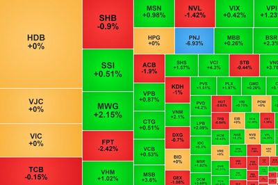 PNJ về đáy 9 năm, khối ngoại 'xả' mạnh HDB