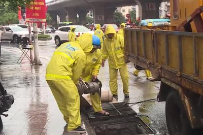 Hà Nội xác định 220 điểm úng ngập cần tiếp tục xử lý