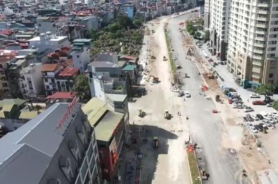 Ngày 9/10: Thông xe kỹ thuật 2,2km Vành đai 2,5