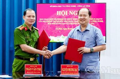 Bàn giao nhiệm vụ Cơ quan Thường trực Ban Chỉ đạo về đột phá khoa học, công nghệ, đổi mới sáng tạo và chuyển đổi số