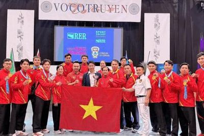 Võ cổ truyền Việt Nam khẳng định vị thế hàng đầu thế giới
