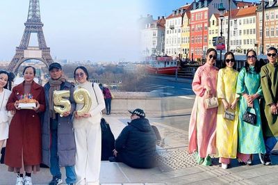 Bố mẹ 'không dám tin' con 26 tuổi chi 400 triệu đưa đi 10 nước châu Âu