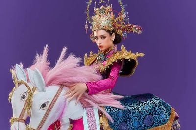 Emoura Phạm mang trang phục Vinh Quy Bái Tổ đến Miss Grand International 2026