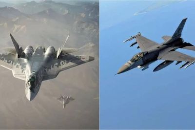 Cơ hội nào cho tiêm kích F-16 Ukraine khi đối đầu Su-57 Nga ở cự ly gần?