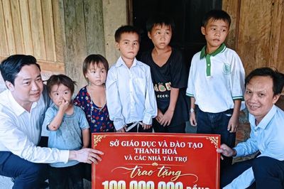 Điểm tựa của học sinh vùng biên