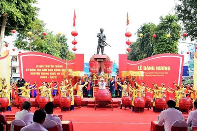 Dâng hương kỷ niệm 158 năm Anh hùng dân tộc Nguyễn Trung Trực hy sinh