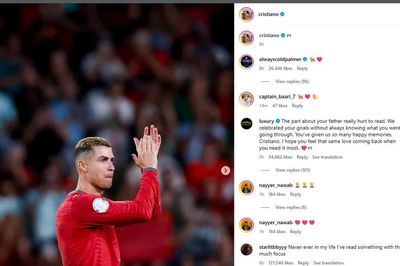 Ronaldo lên tiếng về việc rời đội tuyển Bồ Đào Nha