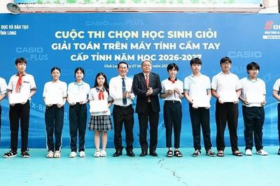 Vĩnh Long: Gần 2.000 thí sinh tham gia cuộc thi chọn học sinh giỏi Giải toán trên máy tính cầm tay