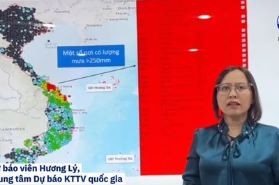[Video] Mưa lớn tiếp diễn ở Trung Bộ, có nơi trên 500mm