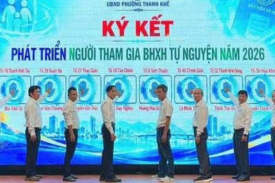 Thanh Khê phấn đấu phát triển 2.730 người tham gia BHXH tự nguyện