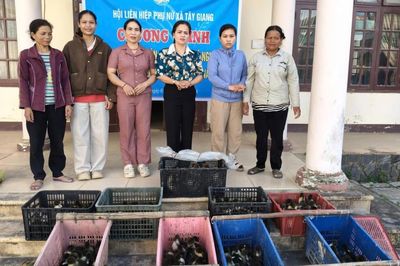 Hỗ trợ sinh kế cho các hộ dân có hoàn cảnh khó khăn