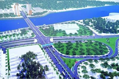 Triển khai phân luồng giao thông phục vụ thi công Dự án Cụm nút giao thông Hòa Xuân