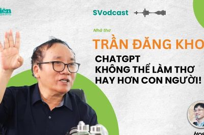 Nhà thơ Trần Đăng Khoa: ChatGPT không thể làm thơ hay hơn con người