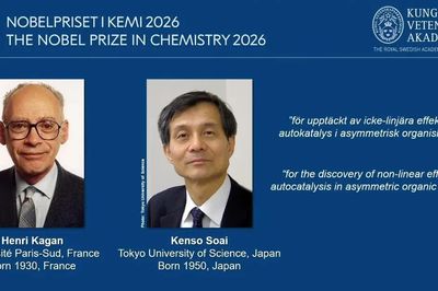 Nobel Hóa học 2026 thuộc về hai nhà khoa học người Pháp và Nhật Bản