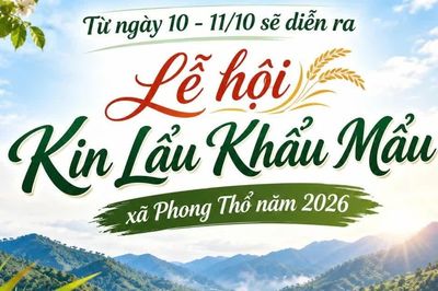Độc đáo Lễ hội Kin Lẩu Khẩu Mẩu của người Thái ở Phong Thổ