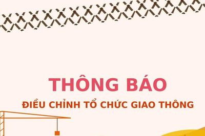 Điều chỉnh giao thông để cải tạo thoát nước tại Sóc Sơn