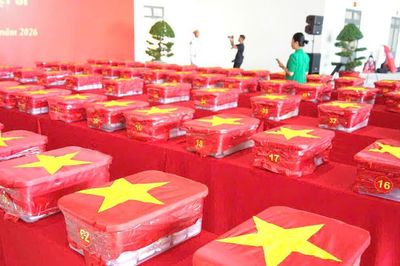 TP.HCM sắp tổ chức Lễ viếng, truy điệu và an táng hài cốt liệt sĩ ở Công viên Lê Thị Riêng