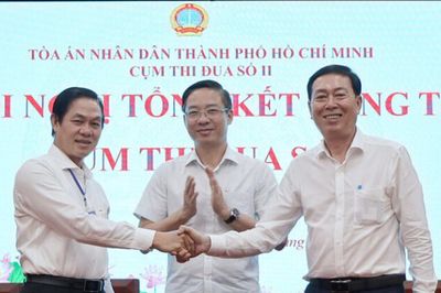 Cụm thi đua số II TAND TP.HCM: Nỗ lực vượt khó, hoàn thành xuất sắc nhiệm vụ