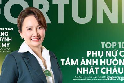 Bà Đặng Huỳnh Ức My lần thứ hai vào Top 100 phụ nữ quyền lực châu Á