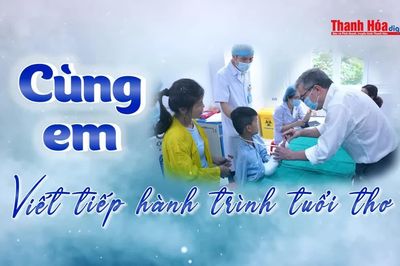 Cùng em viết tiếp hành trình tuổi thơ