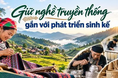 Giữ nghề truyền thống gắn với phát triển sinh kế