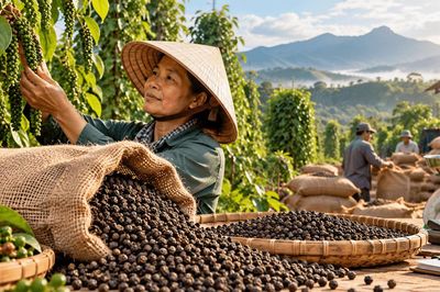 Giá tiêu hôm nay 7/10/2026: Đồng loạt giảm tới 1.500 đồng/kg, Lâm Đồng vẫn giữ mức cao nhất