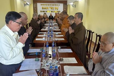 Gia Lai: Ban Trị sự GHPGVN tỉnh họp triển khai cơ cấu nhân sự các ban chuyên môn