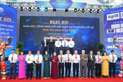 Tây Ninh: Ngày hội Khoa học, công nghệ, đổi mới sáng tạo và chuyển đổi số quy tụ 200 gian hàng
