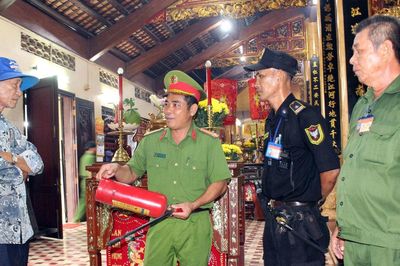 An Giang: Bảo đảm an toàn Lễ hội kỷ niệm 158 năm ngày hy sinh Anh hùng dân tộc Nguyễn Trung Trực