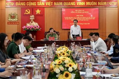 Lấy ý kiến xây dựng các dự án luật do Bộ Công an chủ trì soạn thảo trình Quốc hội tại kỳ họp thứ 2