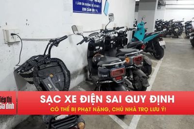 Bố trí sạc xe điện sai quy định có thể bị phạt tới 50 triệu