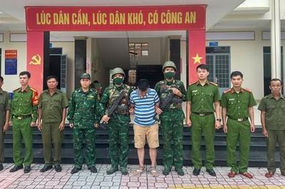 Bắt đối tượng truy nã đặc biệt lẩn trốn tại khu vực biên giới Campuchia