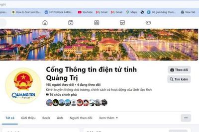 Fanpage 'Cổng Thông tin điện tử Quảng Trị' phục vụ người dân, doanh nghiệp trên môi trường số