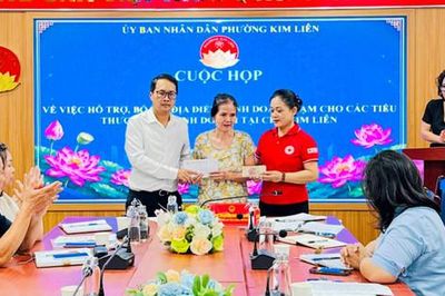 Phường Kim Liên thông tin phương án hỗ trợ tiểu thương chợ Kim Liên