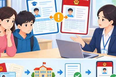 Xử lý thế nào khi thông tin học bạ số khác VNeID?