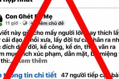 Chủ page 'Nhóm những người ghét bố mẹ' nói gì việc lập nhóm?