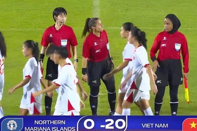 Một đội tuyển Việt Nam thắng kỷ lục 20-0 tại giải châu Á