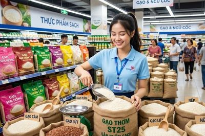 Giá lúa gạo hôm nay 8.10.2026: Lúa tăng, gạo nguyên liệu giảm nhẹ